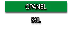 CPANEL SSL
