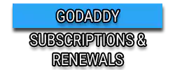 Godaddy Subscriptions