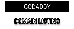 Godaddy Domain Listing
