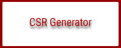 CSR Generator